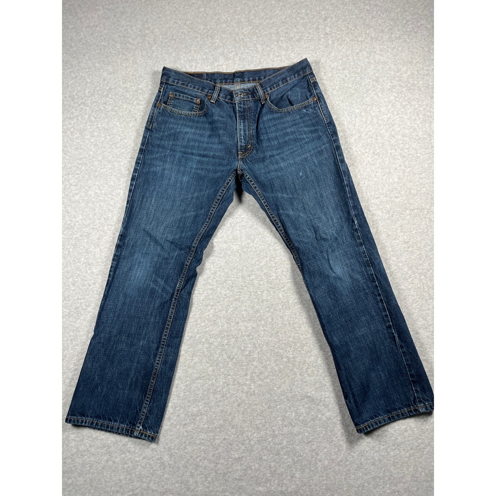 Levis 559 Jeans Mens 34x30 Blue Relaxed Straight Denim Casual Work